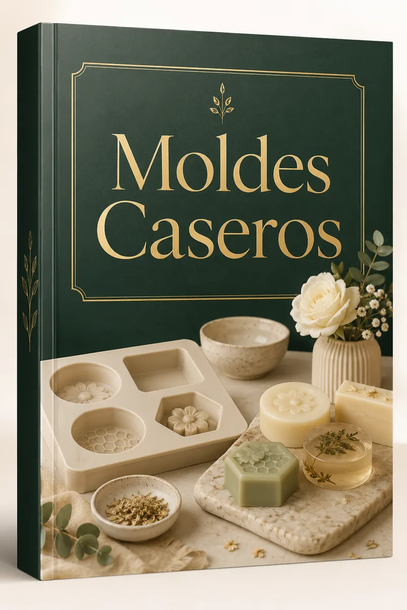 Portada del bono 1: Libro de Moldes de Silicona Caseros