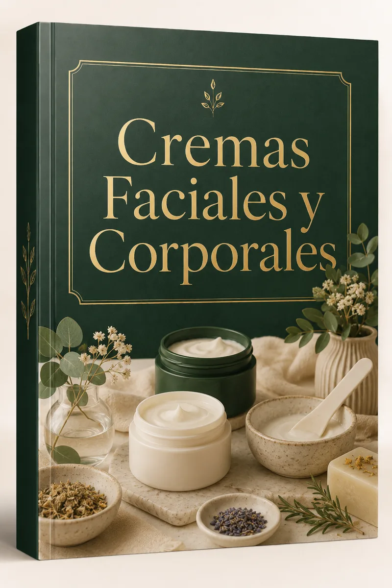 Portada del bono 3: Libro de Cremas Faciales y Corporales