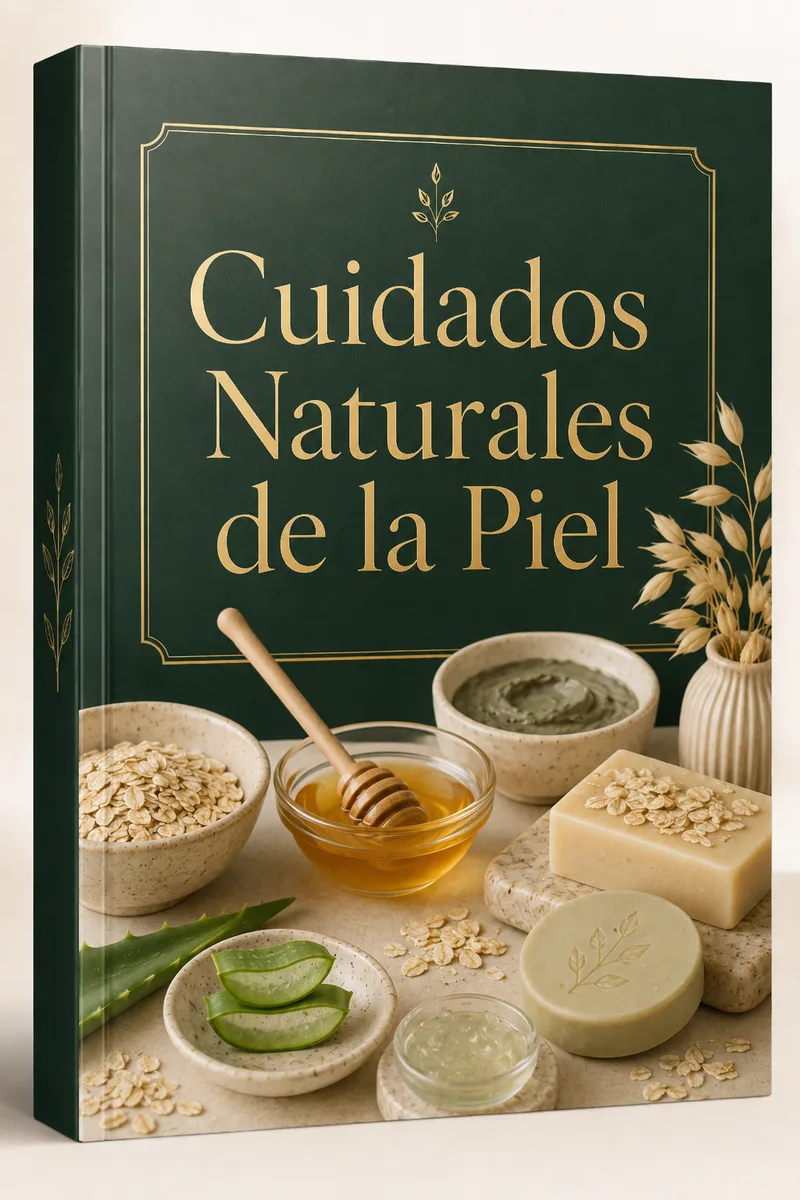 Portada del bono 4: Libro de Cuidados Naturales con la Piel
